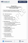 Redundancy Proposal Conversation Blueprint